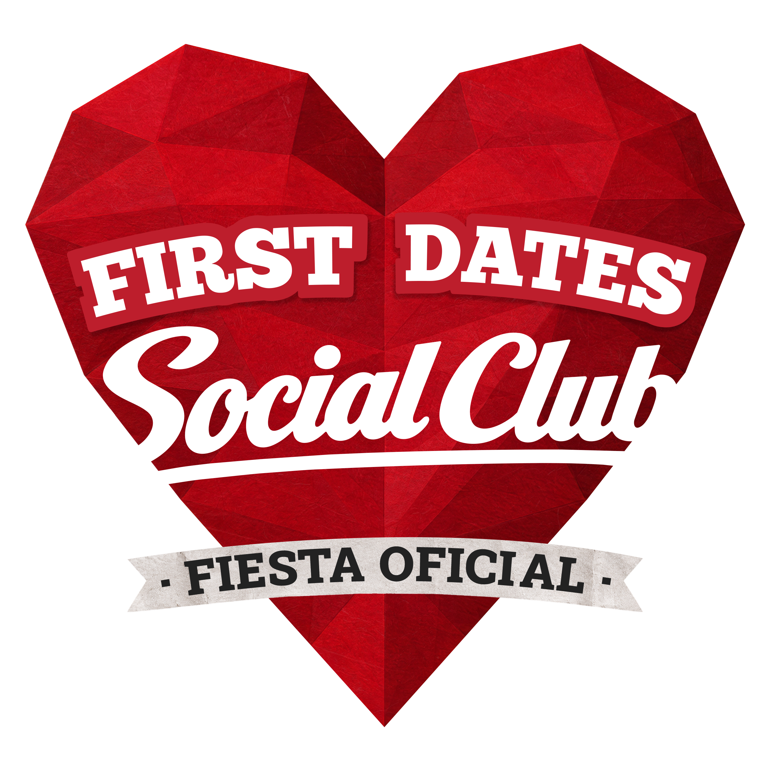 Logotipo de First Dates Social Club, la fiesta oficial de First Dates